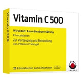 VITAMIN C 500 film-coated tablets UK