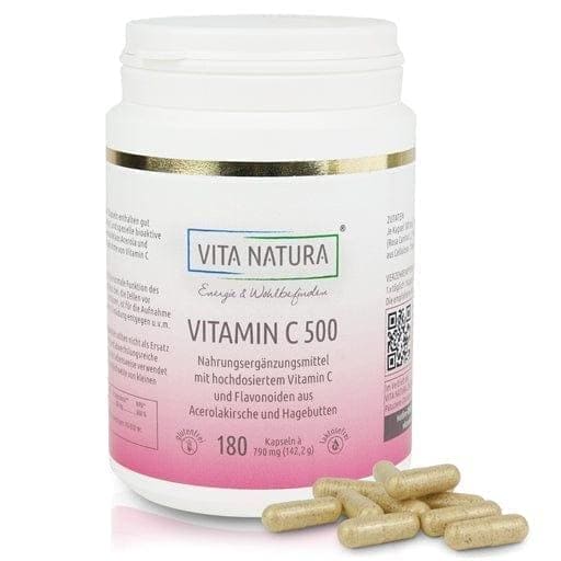 VITAMIN C 500 mg vegetarian capsules UK