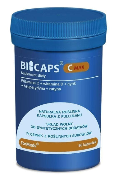 Vitamin C, BICAPS C MAX 90 capsules UK