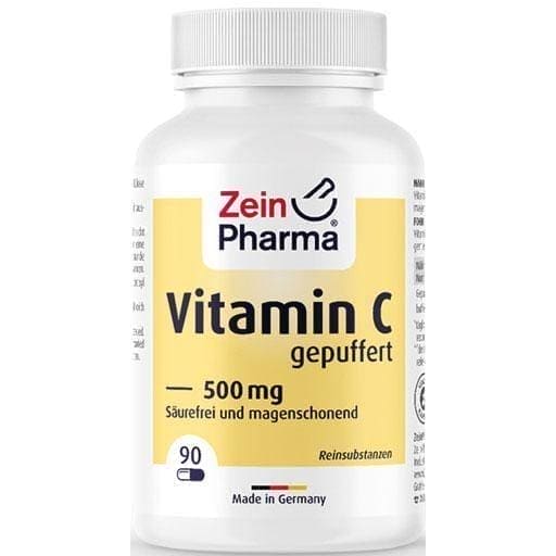 VITAMIN C BUFFERED capsules 90 pcs buffered vitamin c, calcium ascorbate UK