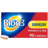 Vitamin C, D & zinc, intestinal flora, BION3 tablets UK