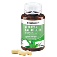 vitamin C, E, B vitamins, SOVITA CARE Aloe Vera chewable tablets UK