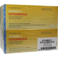 VITAMIN C ROTEXMEDICA injection 100X5 ml methaemoglobinaemia UK