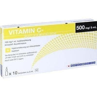 VITAMIN C ROTEXMEDICA solution for injection 10X5 ml UK