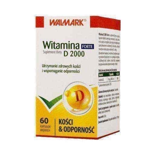 Vitamin D 2000 Forte x 60 capsules, best vitamin d3 supplement UK