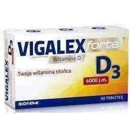 Vitamin d deficiency Vigalex D3 Forte x 60 tablets UK