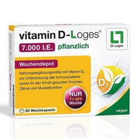 VITAMIN D-LOGES 7,000 IU vegetables UK