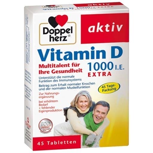 Vitamin D3 1000 IU EXTRA tablets UK