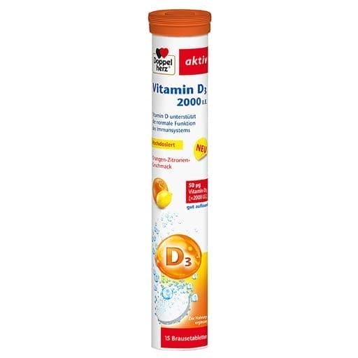 Vitamin D3 2000 IU effervescent tablets UK