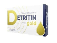 Vitamin D3 2000 IU in safflower oil, Detritin Gold UK