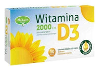 Vitamin D3 2000 IU x 30 soft chewable capsules with orange flavor UK