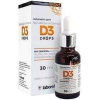 Vitamin D3 drops 30ml UK