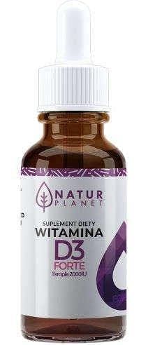 Vitamin D3 FORTE drops of 2000IU 30ml UK