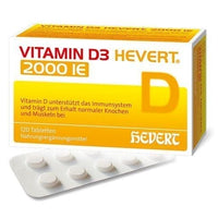 VITAMIN D3 HEVERT 2,000 IU tablets UK