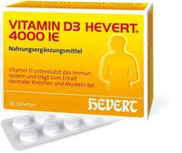 VITAMIN D3 HEVERT 4,000 IU tablets, prevents vitamin D deficiency UK