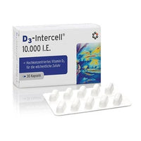 VITAMIN D3-INTERCELL 10,000 IU capsules 30 pc UK