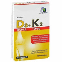 Vitamin D3+K2 2000 IU UK