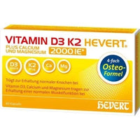 VITAMIN D3, K2 Hevert plus, calcium and magnesium UK