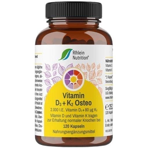 VITAMIN D3+K2 Osteo, vitamin D and vitamin K UK