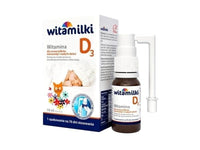 VITAMIN D3 spray WITAMILKI, helps to increase the level of calcium UK