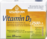 Vitamin d3 vegan, GESUNDFORM Vitamin D3 2,500 IU UK