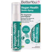 Vitamin D3, vitamin B12, iron and iodine, BETTERYOU Vegan Health Direct Spray N UK