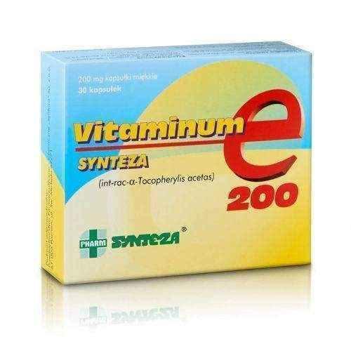 Vitamin e 200 - Vitaminum E 200mg x 30 capsules UK