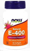 Vitamin E-400 x 50 capsules UK