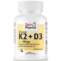 Vitamin K2 + D3 capsules 60 pcs UK