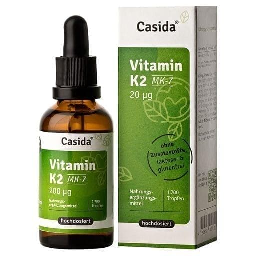 VITAMIN K2 DROPS MK7 vegan, liquid vitamin k2 UK