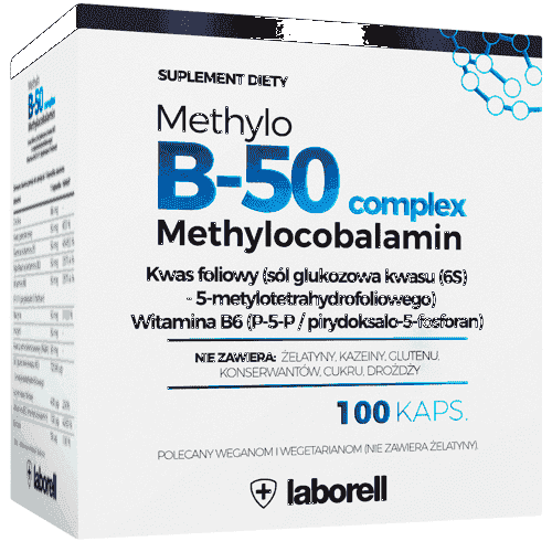 Vitamin Methylcobalamin B12 B-50 complex x 100 capsules UK