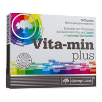 vitamin, mineral complex, lutein, green tea extract, VITA-MIN plus capsules UK