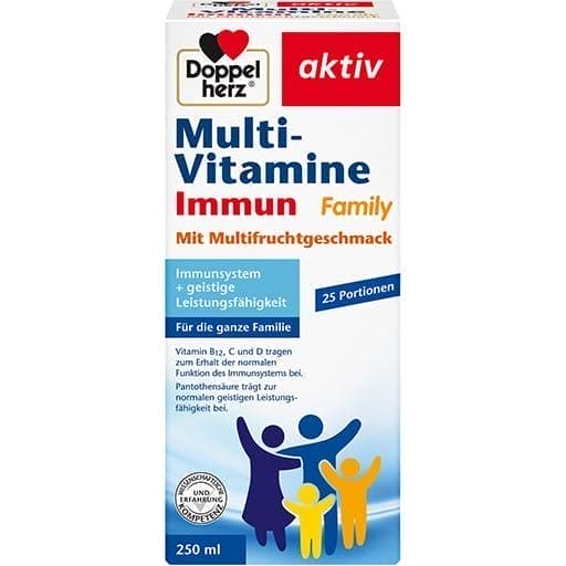 Vitamin, Multi-Vitamins Immune Family liquid UK