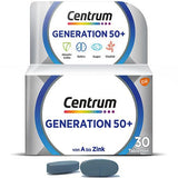 Vitamins and minerals CENTRUM Generation 50+ tablets UK