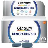 Vitamins and minerals CENTRUM Generation 50+ tablets UK