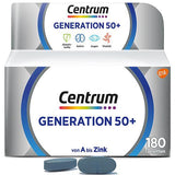 Vitamins and minerals CENTRUM Generation 50+ tablets UK