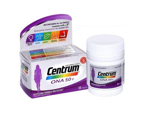 Vitamins and minerals for women's over 50 health, Centrum Ona 50+ UK