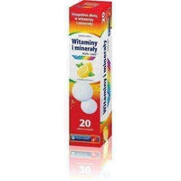 Vitamins and minerals x 20 effervescent tablets UK