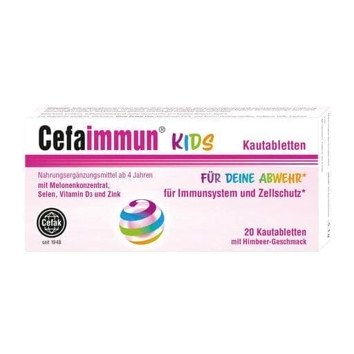 Vitamins for kids, CEFAIMMUN KIDS chewable tablets UK
