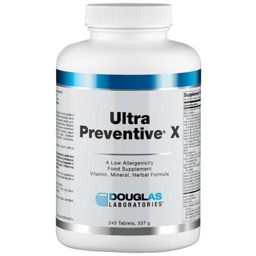 Vitamins, minerals and herbs, ULTRA PREVENTIVE X tablets UK