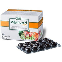 Vitamins, minerals, choline, amino acids, methionine, serine, VITA TRUW N Plus capsules UK