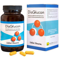 Vitamins, minerals, curcumin, DIAGLUCON capsules UK