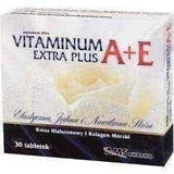 VITAMINUM A + E EXTRA PLUS x 30 tablets UK