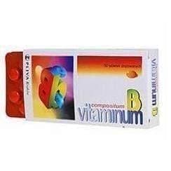 VITAMINUM B Compositum x 50 coated tablets vitamin b supplements UK