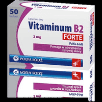 VITAMINUM B2 Forte 3 mg x 50 pills, vitamin b2 deficiency UK