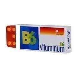 VITAMINUM B6 50mg x 50 tablets vitamin b6 benefits muscular dystrophy symptoms UK