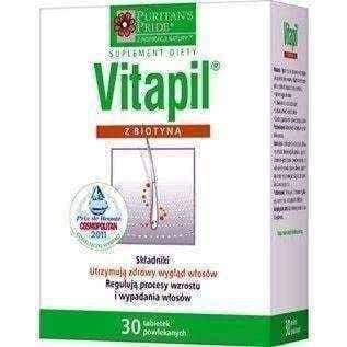 VITAPIL biotin x 30 tablets, vitamins for hair growth, stimulates hair growth UK