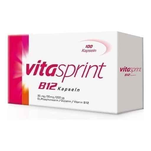 VITASPRINT B12 capsules 100 pc UK