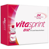 VITASPRINT B12 drinking bottle, vitamin b12 drink, vitamin b12 drinks UK