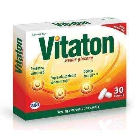 VITATON x 30 capsules, panax ginseng UK